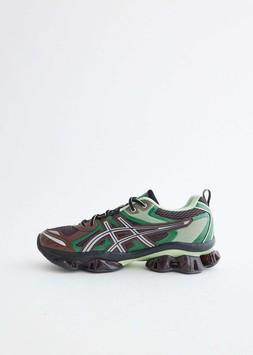 Gel-Quantum Kinetic 'Dark Sepia Shamrock' Sneakers