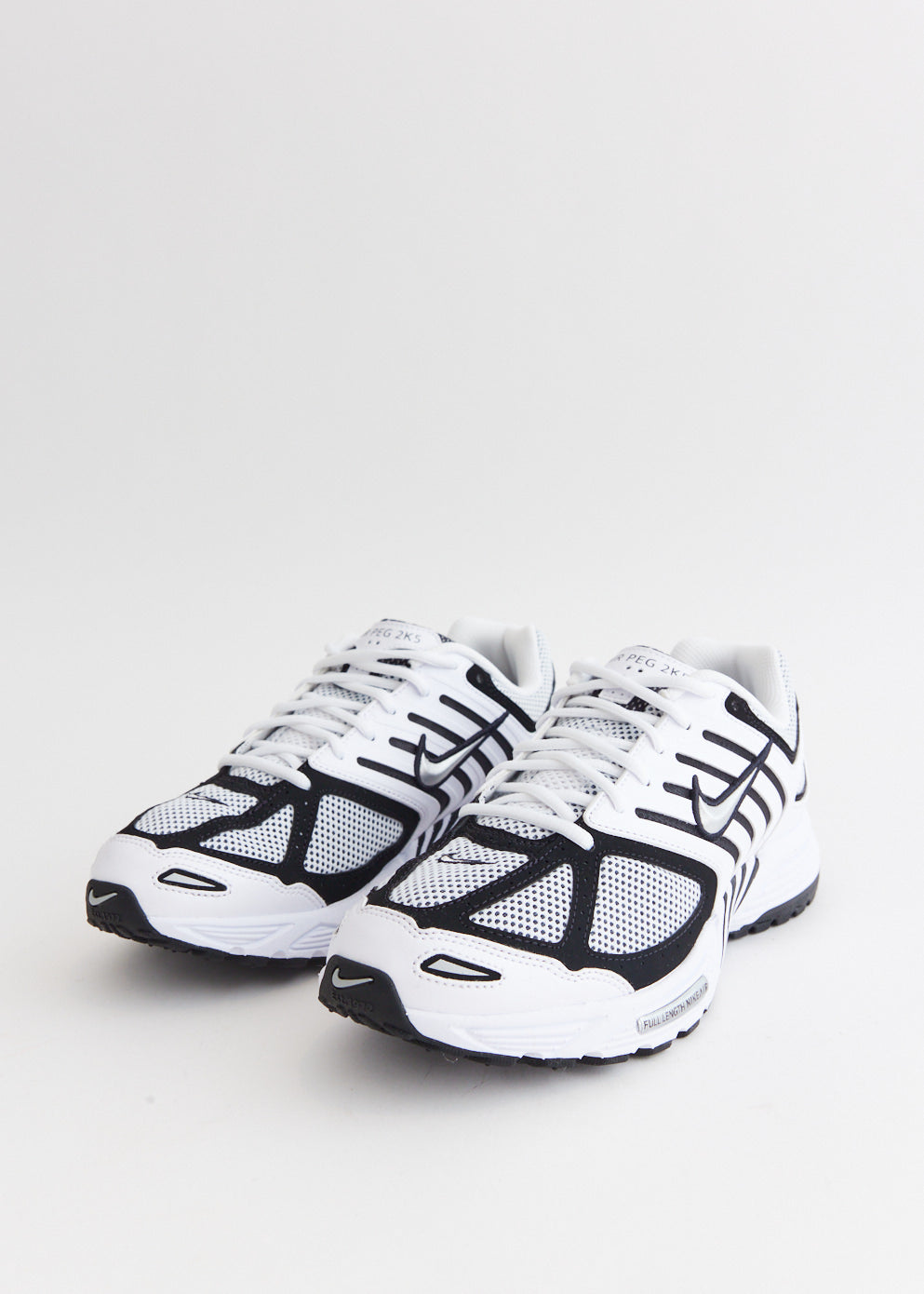 Air Pegasus 2K5 'White Black Metallic Silver' Sneakers