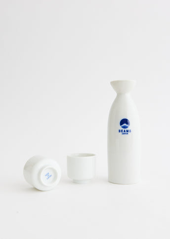 Sake Bottle And Cup Set (1 Bottle And 2 Cups)