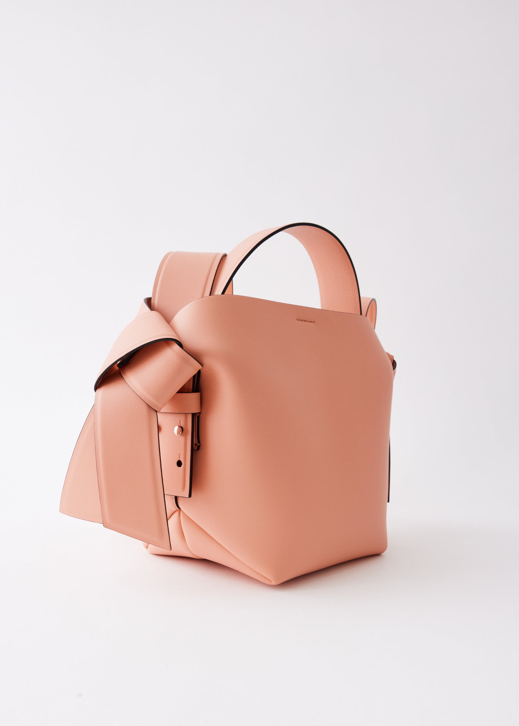 Acne studios musubi mini knotted leather shoulder bag hot sale