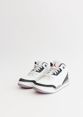 Air Jordan 3 Retro 'Cement Grey' Sneakers (PS)