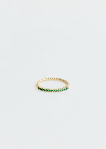 Slim Pave Ring