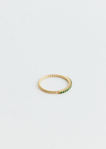 Slim Pave Ring