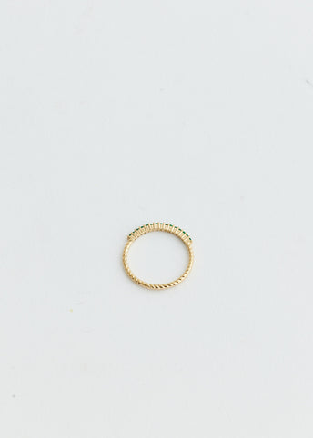 Slim Pave Ring