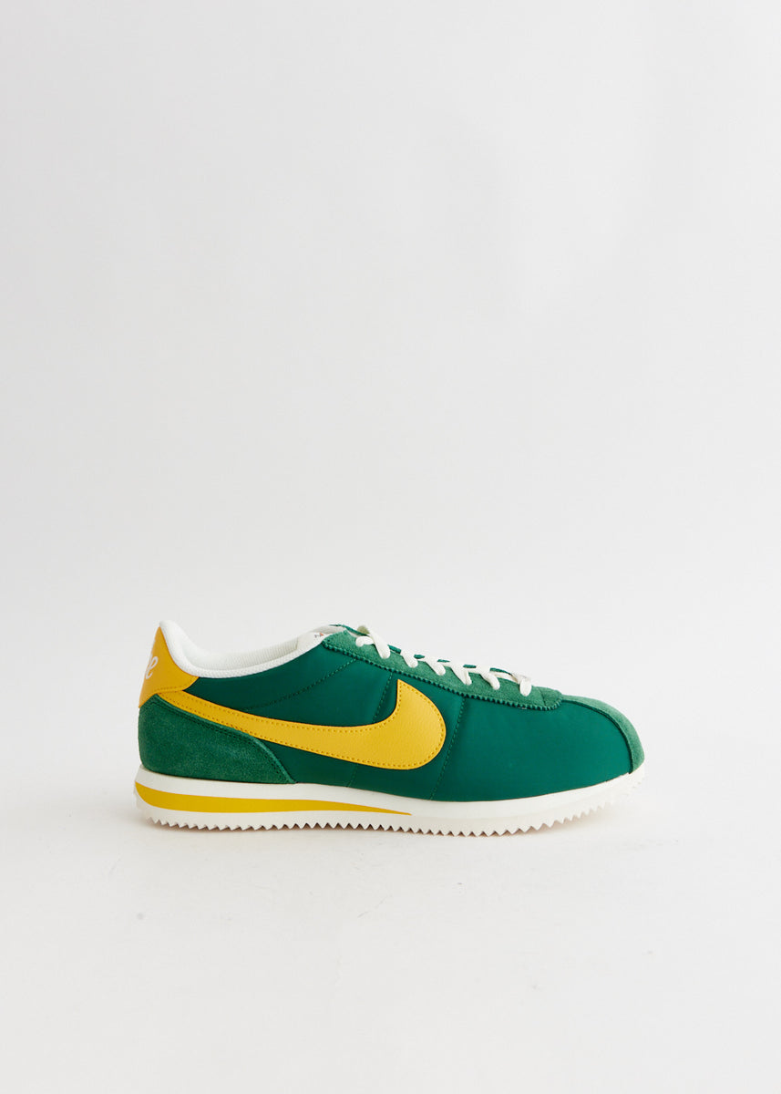 Green and yellow sneakers hotsell