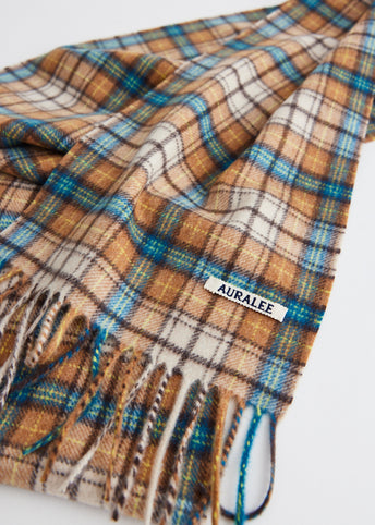 Cashmere Check Stole