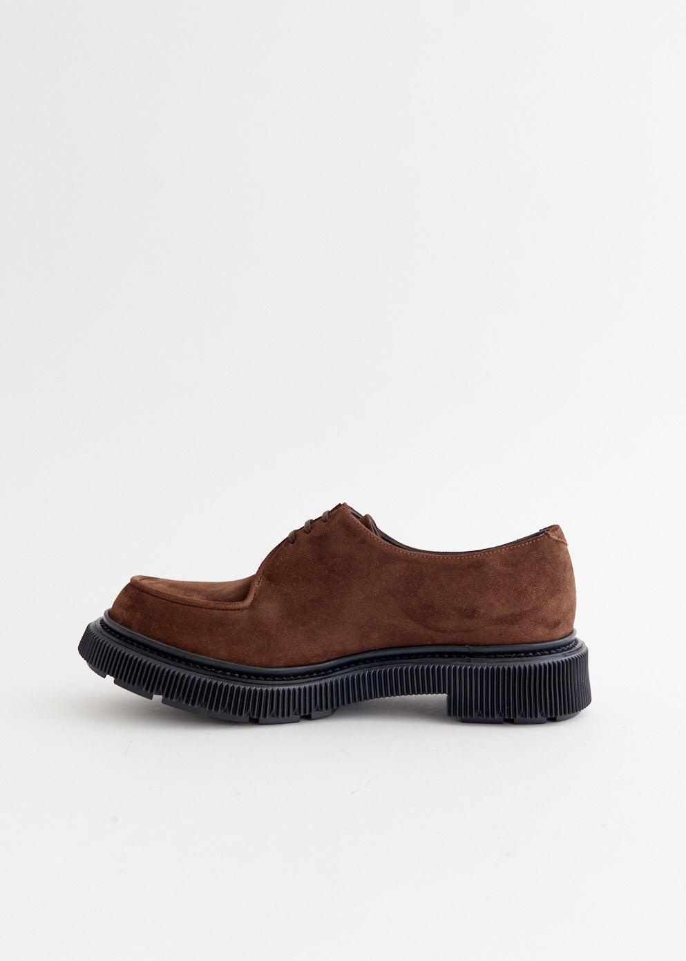 Type 124 Suede Derbies