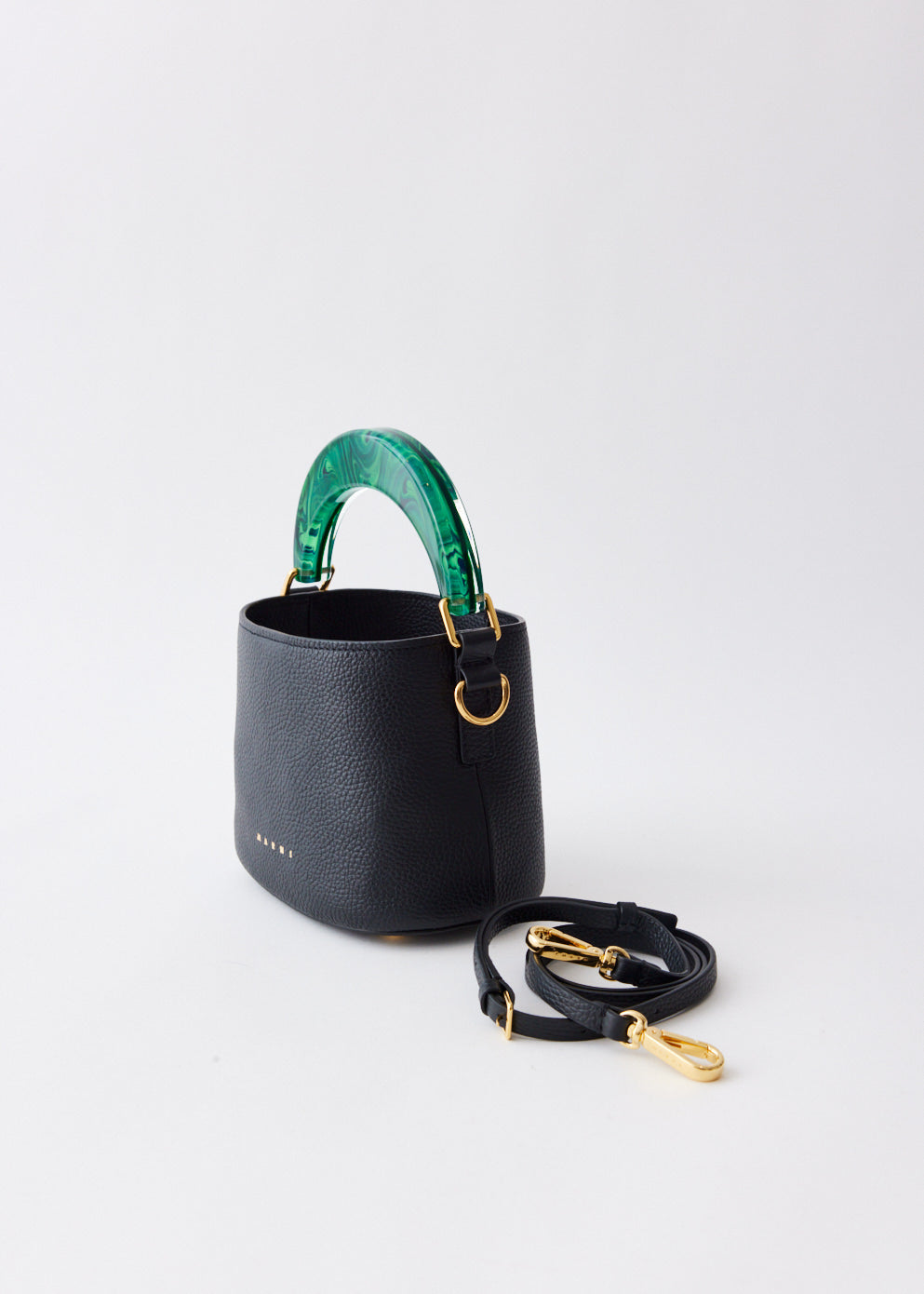 Marni Venice Mini Bag With Resin Handle - ShopStyle