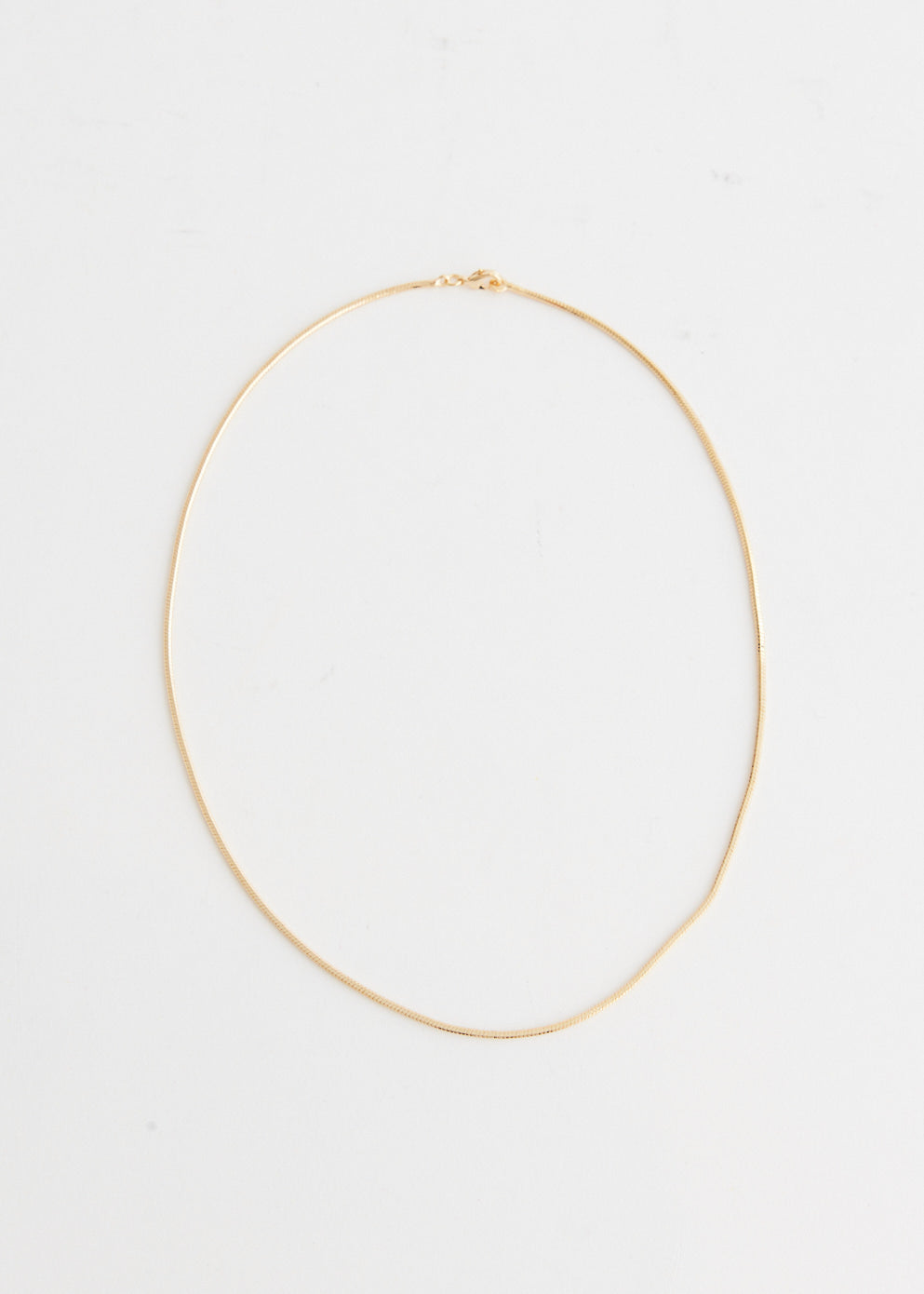 Slim Square Snake Chain