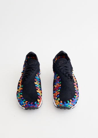 Air Footscape Woven 'Black Multicolour' Sneakers