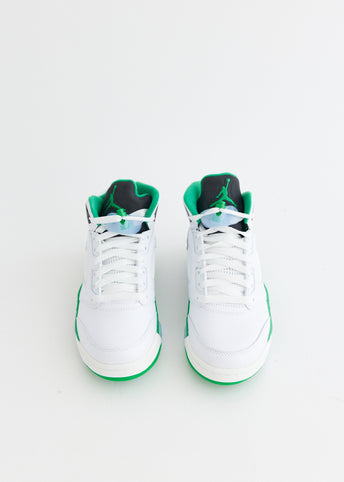 Women's Air Jordan 5 Retro 'Lucky Green' Sneakers