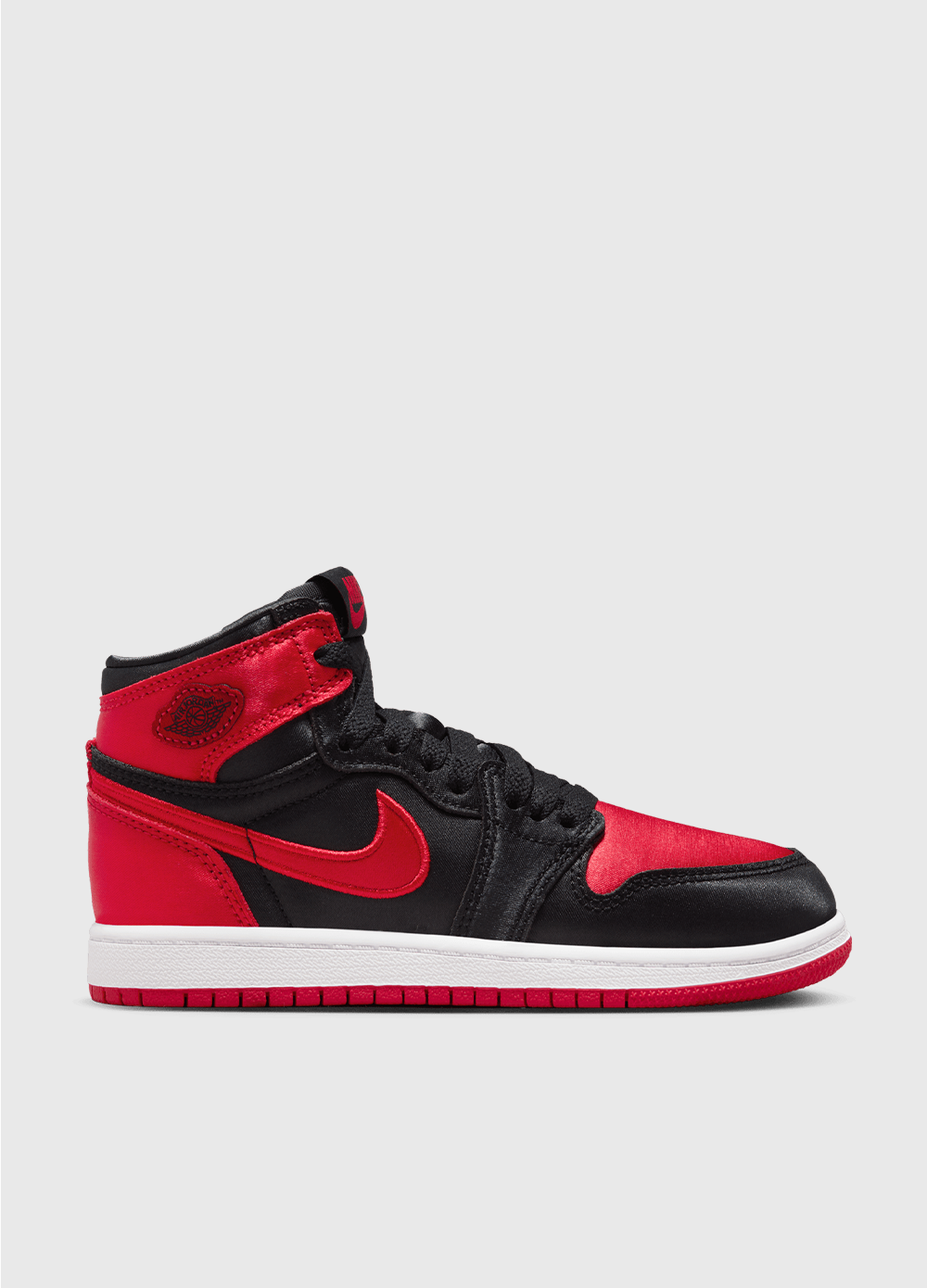 Women's Air Jordan 1 Retro High OG 'Satin Bred' Sneakers