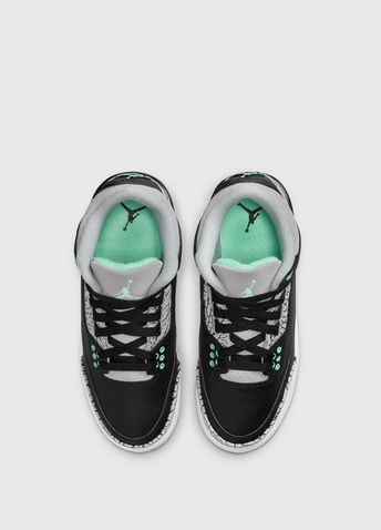 Air Jordan 3 Retro 'Green Glow' Sneakers (GS)