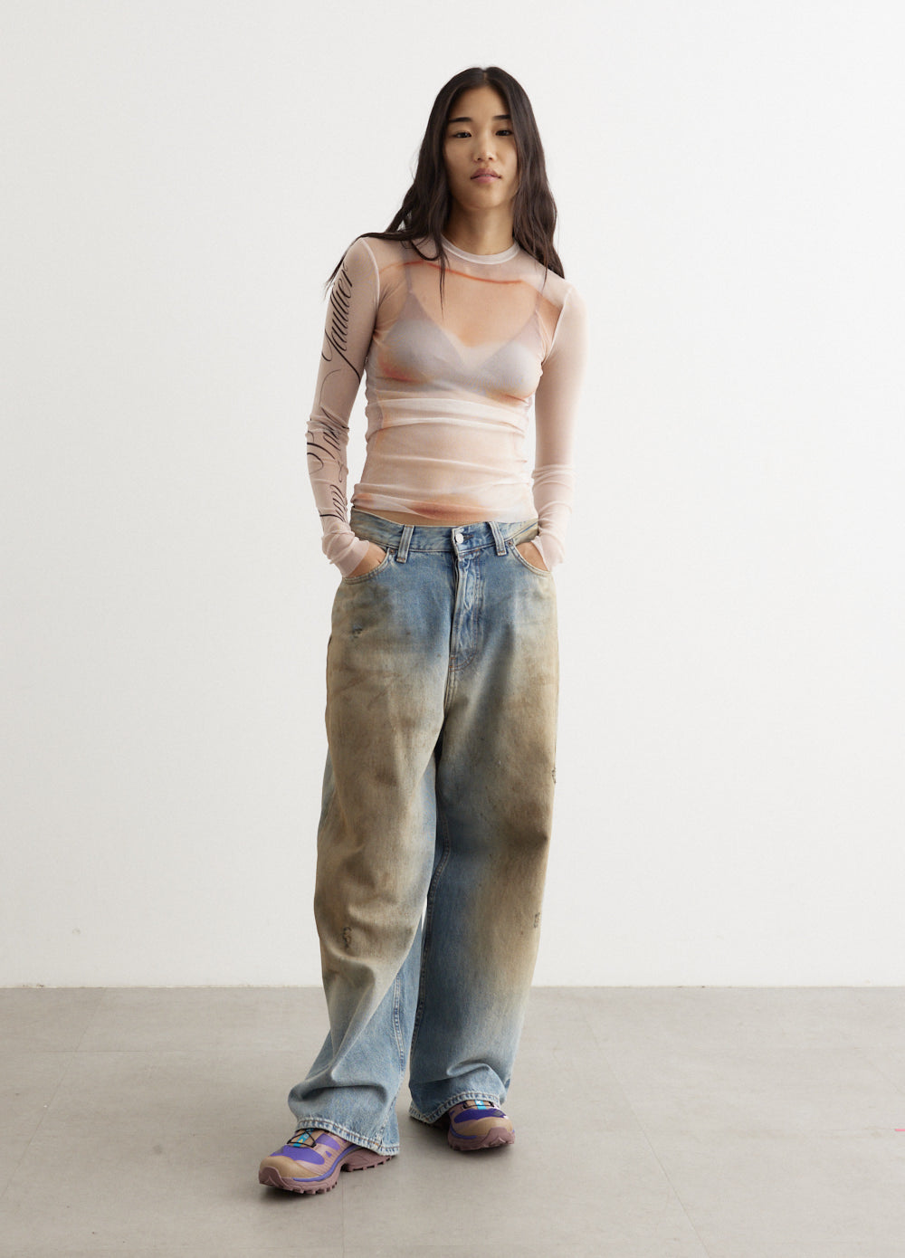 2023F Penicillin Baggy Jeans