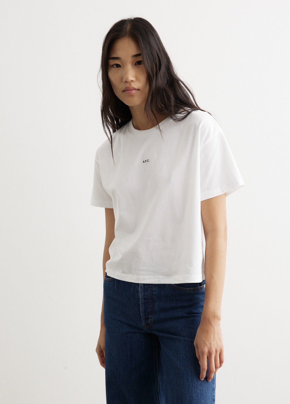 Boxy Micro Logo T-Shirt