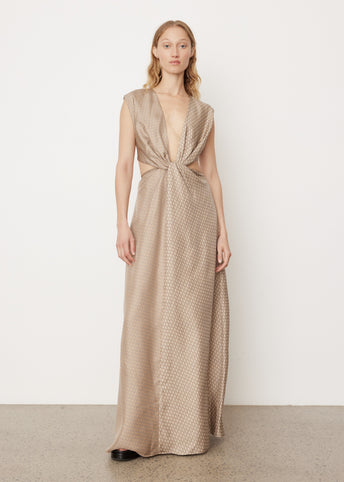 Linka Twist Maxi Dress