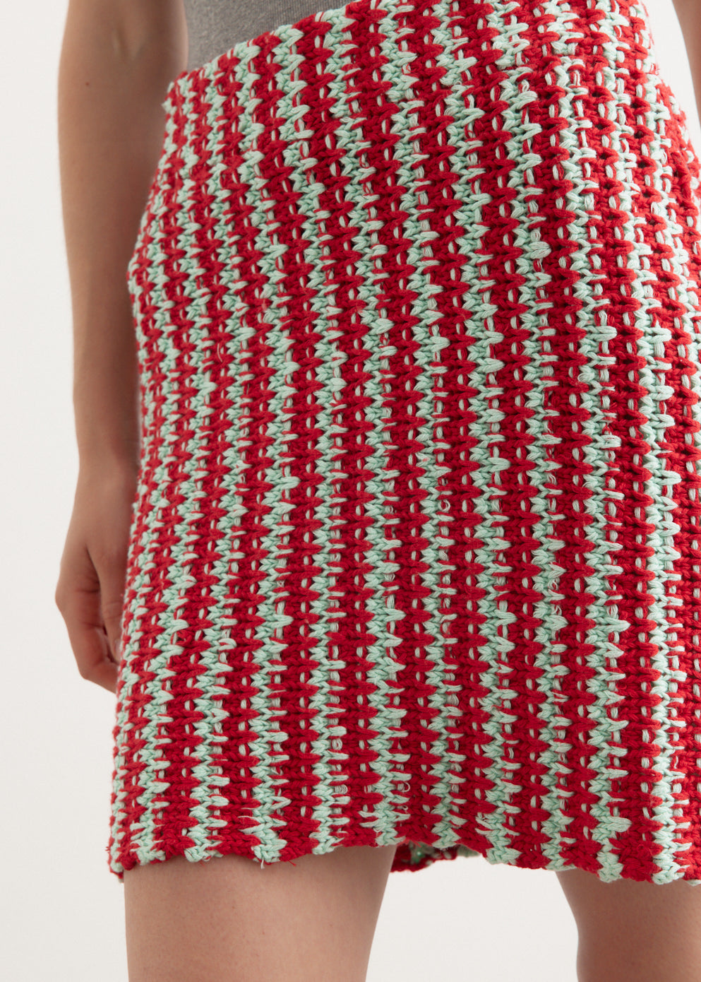 Zig Zag Crochet Skirt