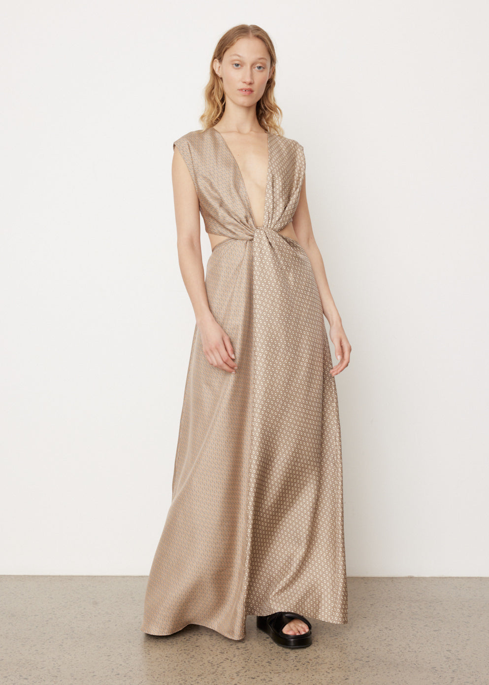 Linka Twist Maxi Dress