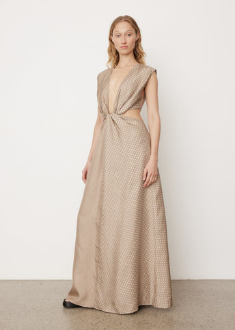 Linka Twist Maxi Dress