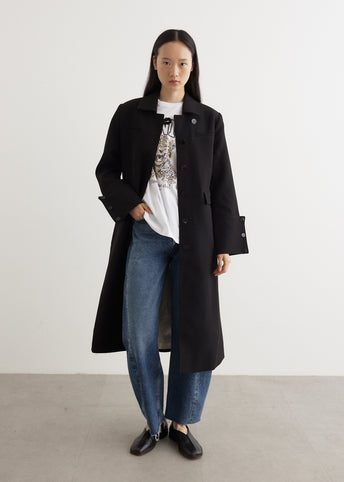 Crepe coat on sale