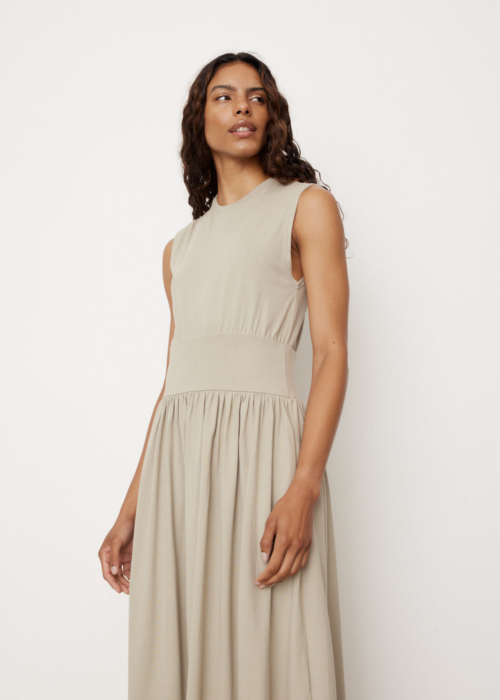 Sleeveless Cotton Dress