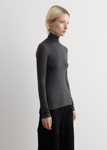 Long Sleeve High Neck Top