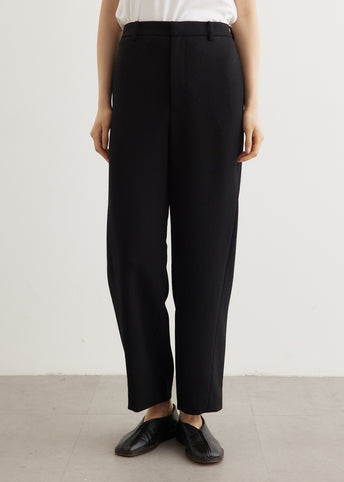 Tense Wool Double Cloth Slacks