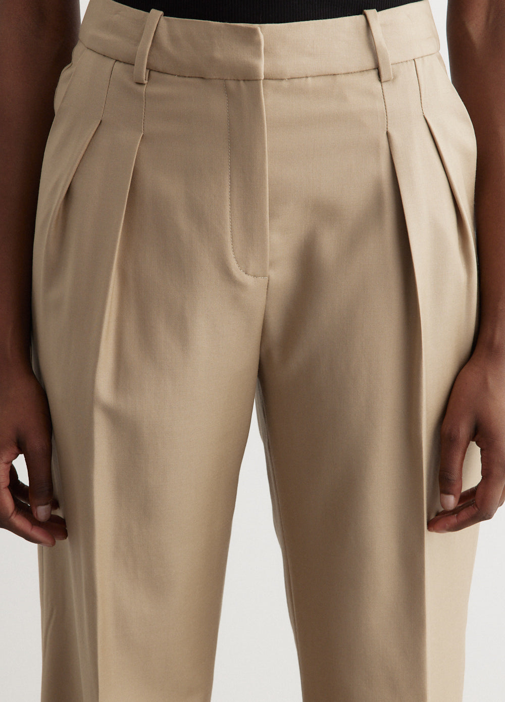 Beige Pants