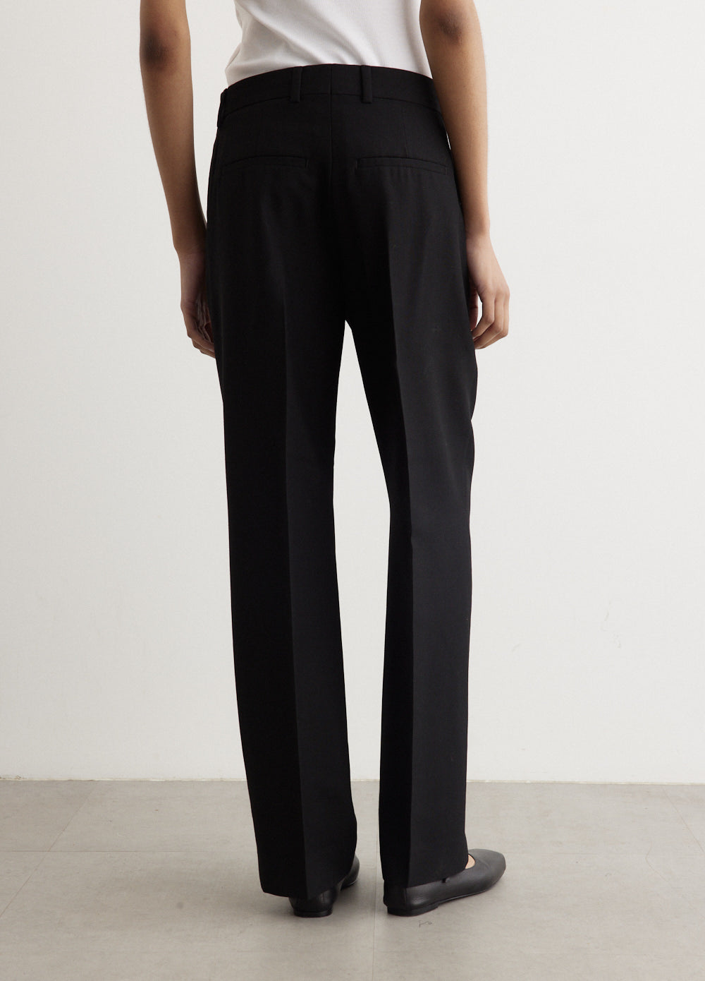 Straight Tailored Trousers