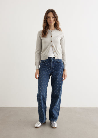 Shea High-Rise Relaxed Straight Jeans