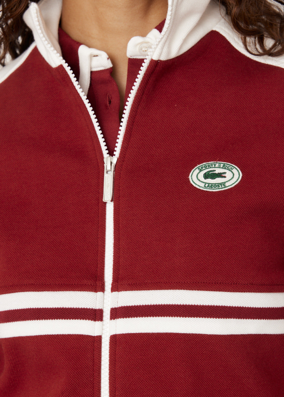 x Lacoste Pique Track Jacket