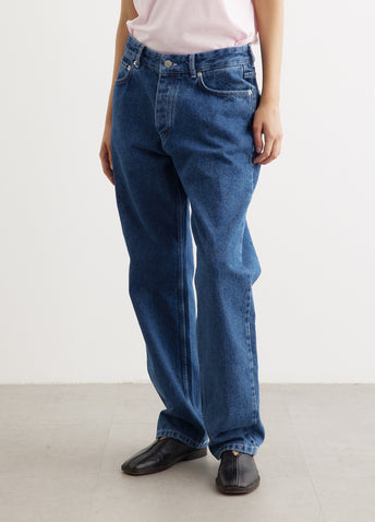 Dune 5 Pocket Straight Leg Denim Jeans