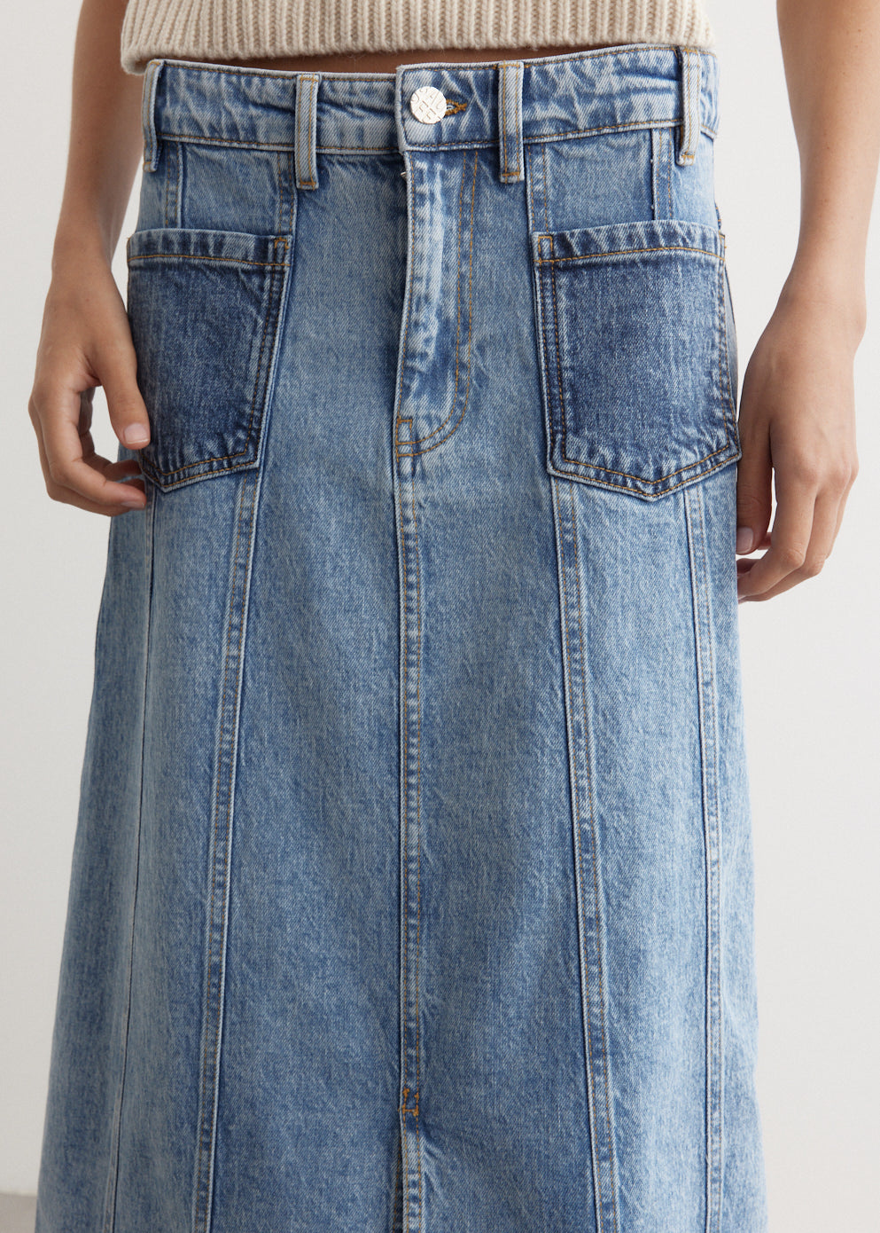 Susana Denim Skirt