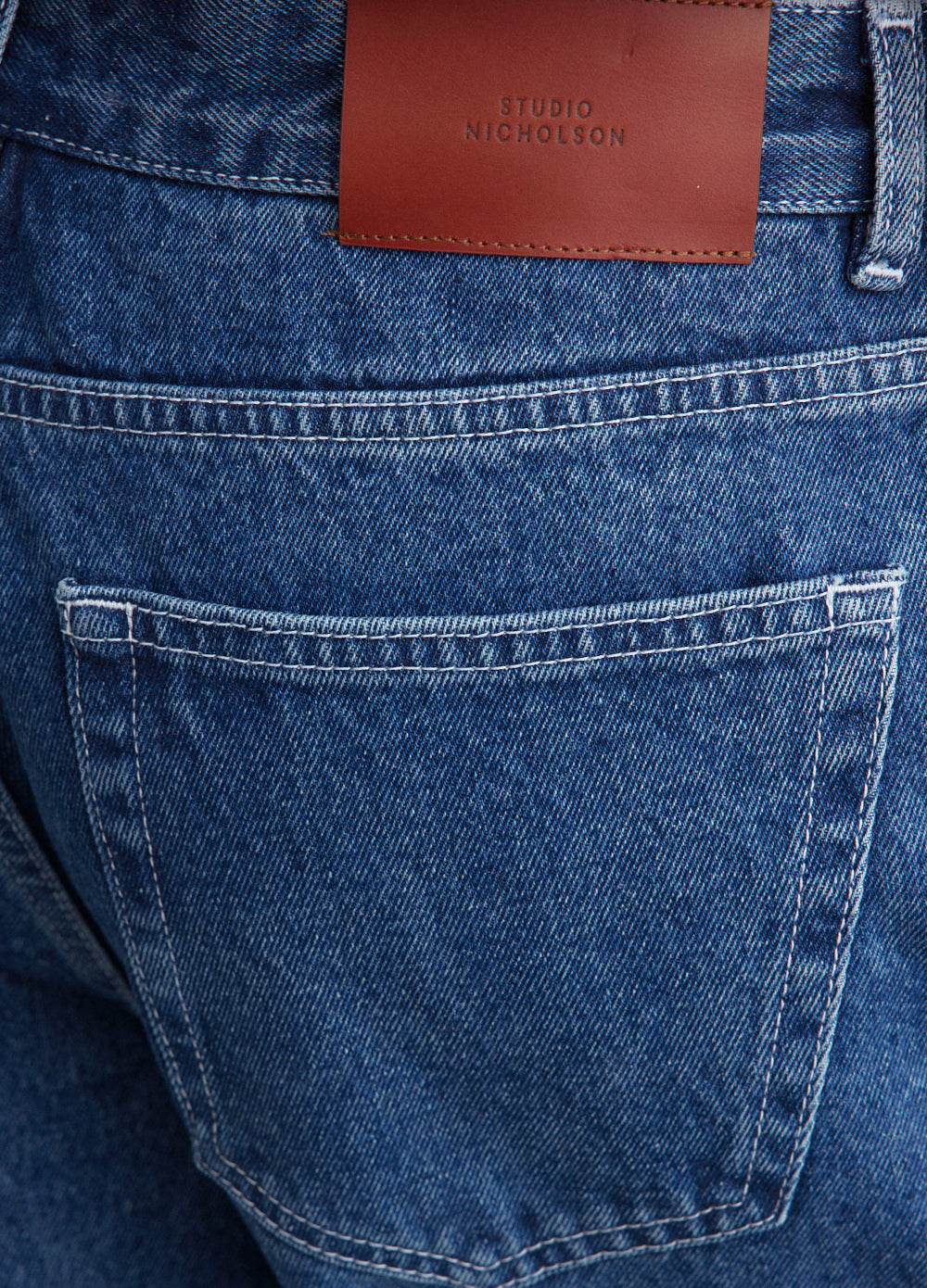 Dune 5 Pocket Straight Leg Denim Jeans