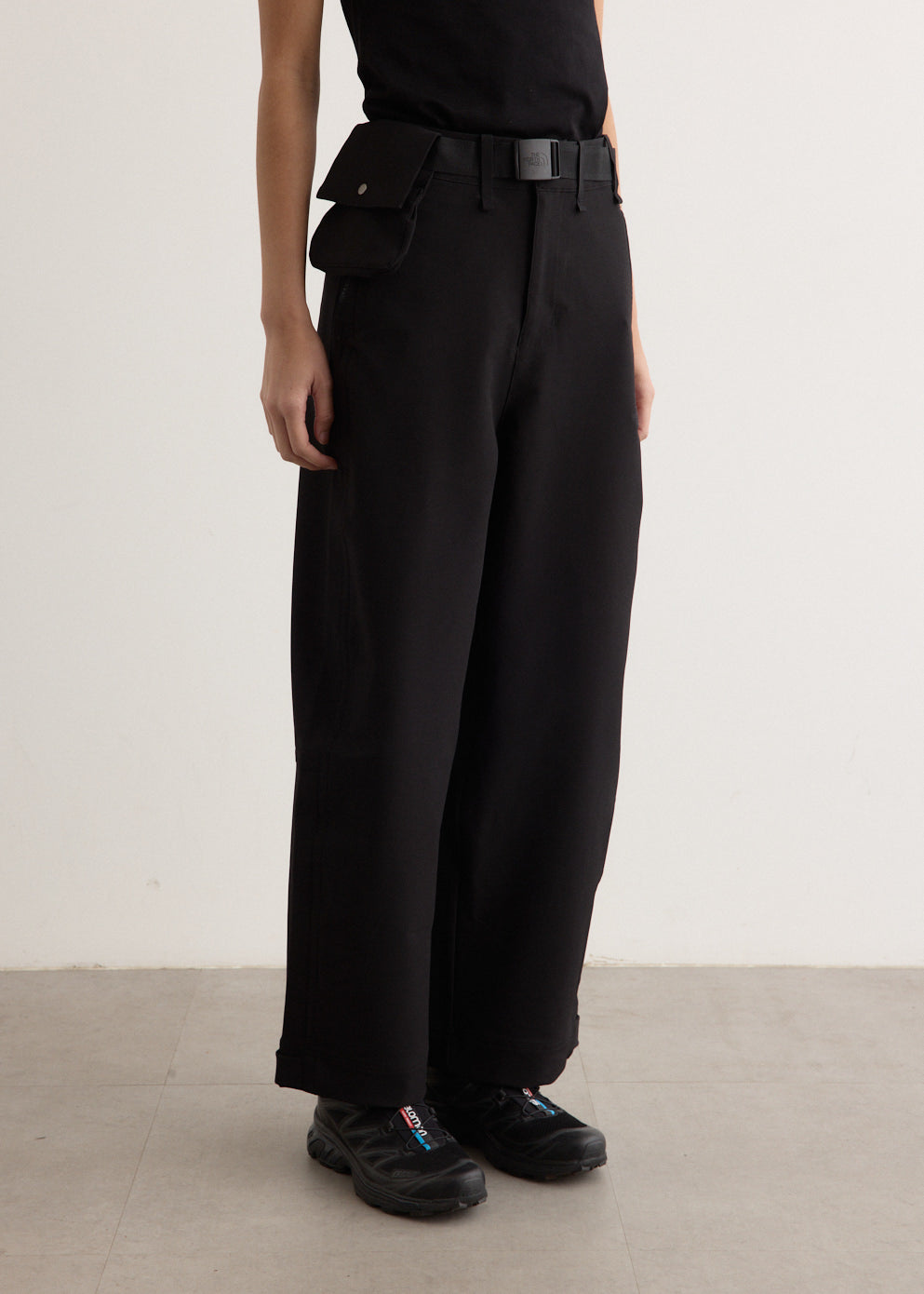 Women's Curved Wide Leg Pants