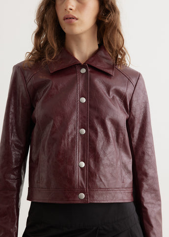 Tagore Patent PU Jacket