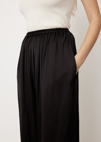 Relaxed Satin Pants