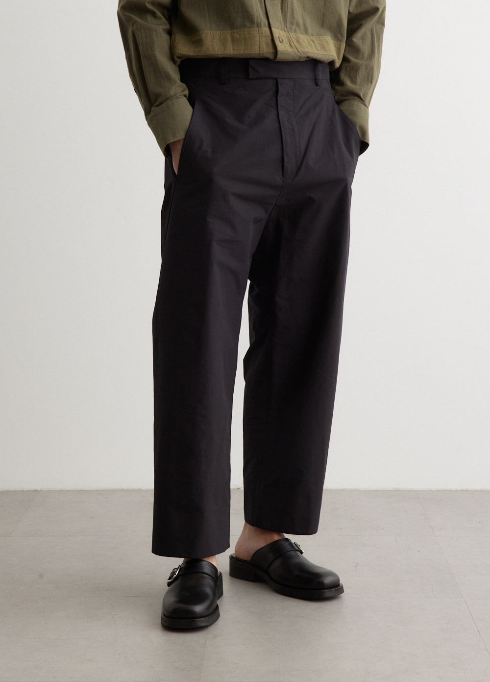 Uniform Wide Leg Trousers