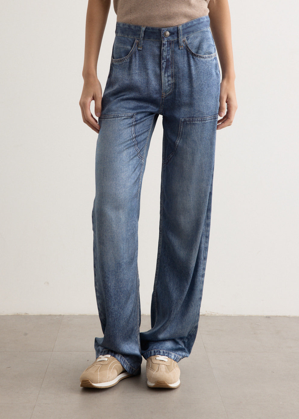 Miramar Satin Logan Carpenter Pants