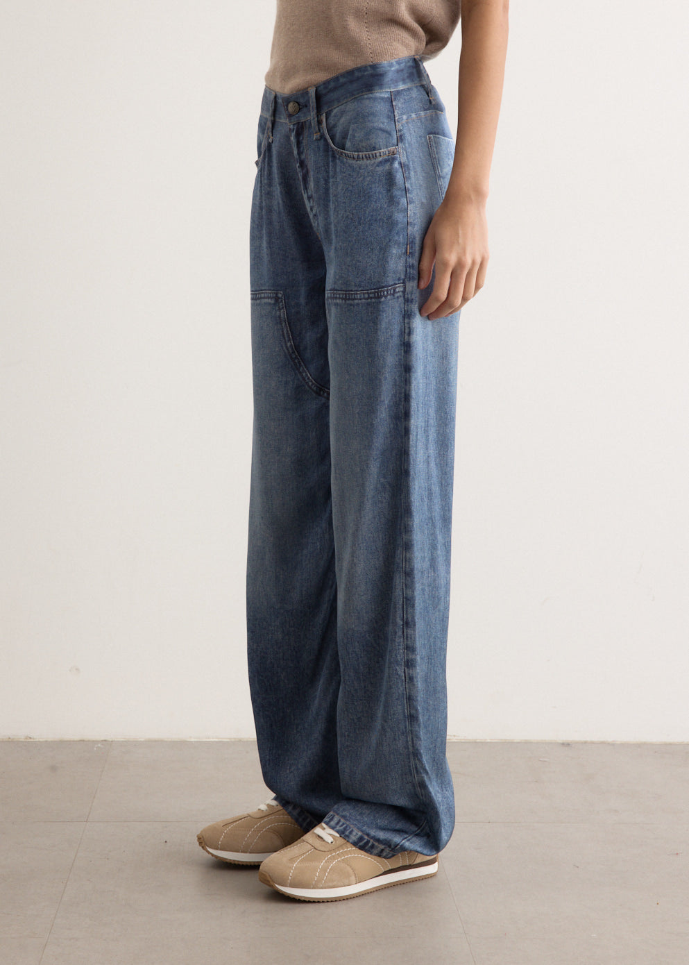 Miramar Satin Logan Carpenter Pants