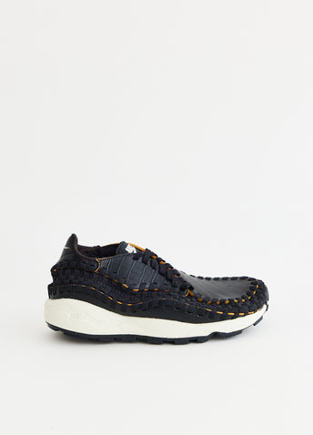 Air Footscape Woven Premium 'Black' Sneakers