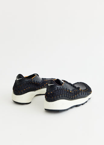 Air Footscape Woven Premium 'Black' Sneakers