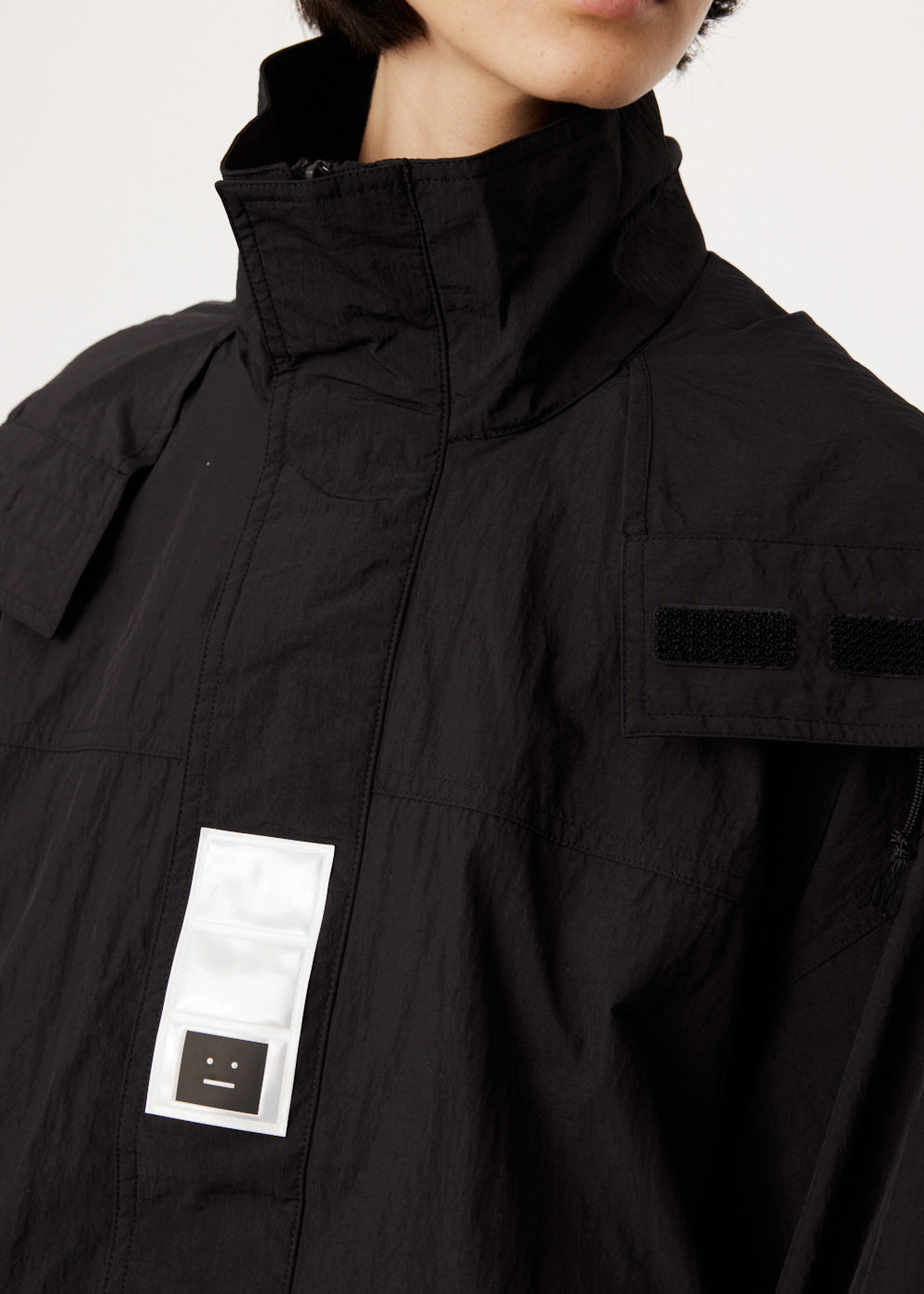 Olen Hooded Nylon Jacket