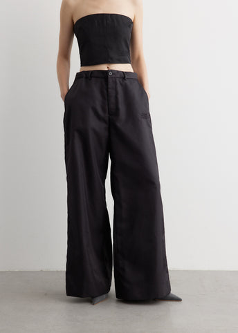 Logo Straight Leg Pants