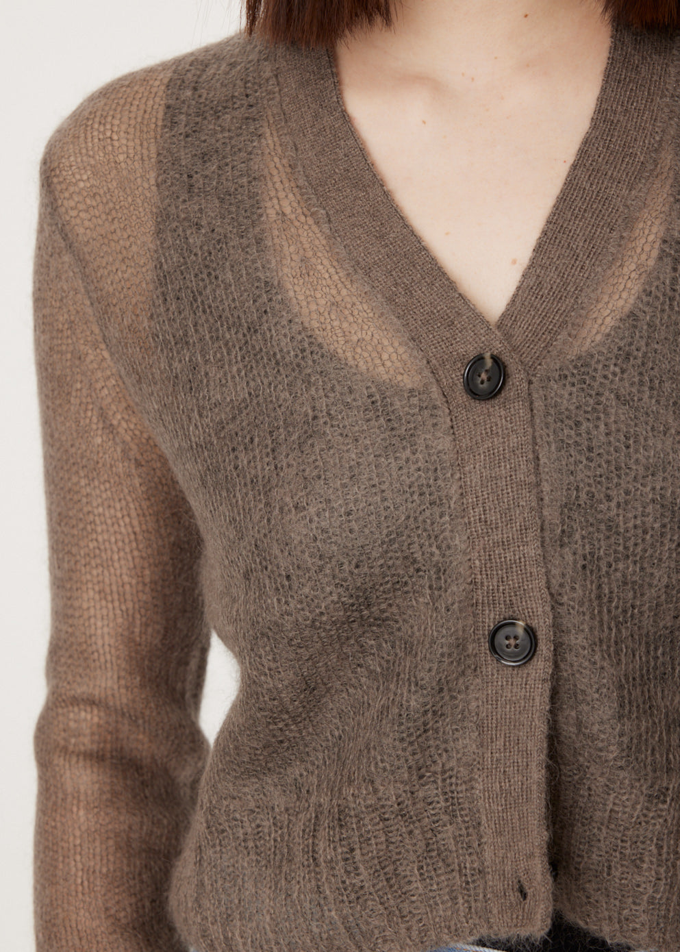 Kodilia Double Mohair Cardigan