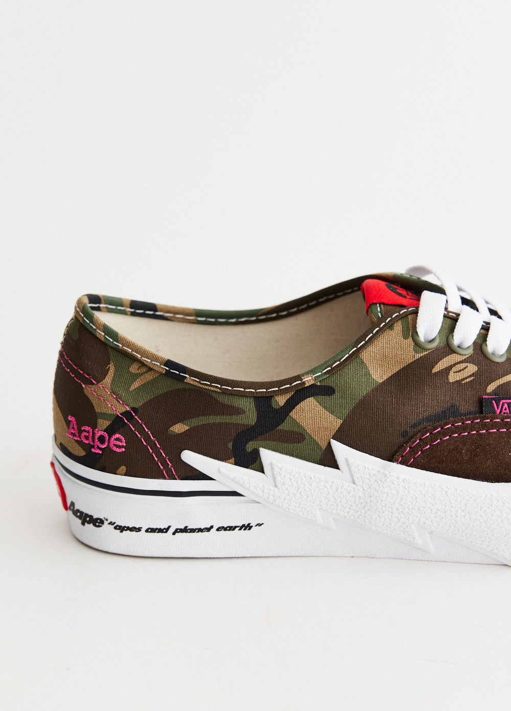 x AAPE Authentic Bolt 'Camo' Sneakers