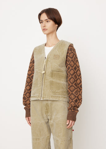 Ohady Canvas Padded Vest