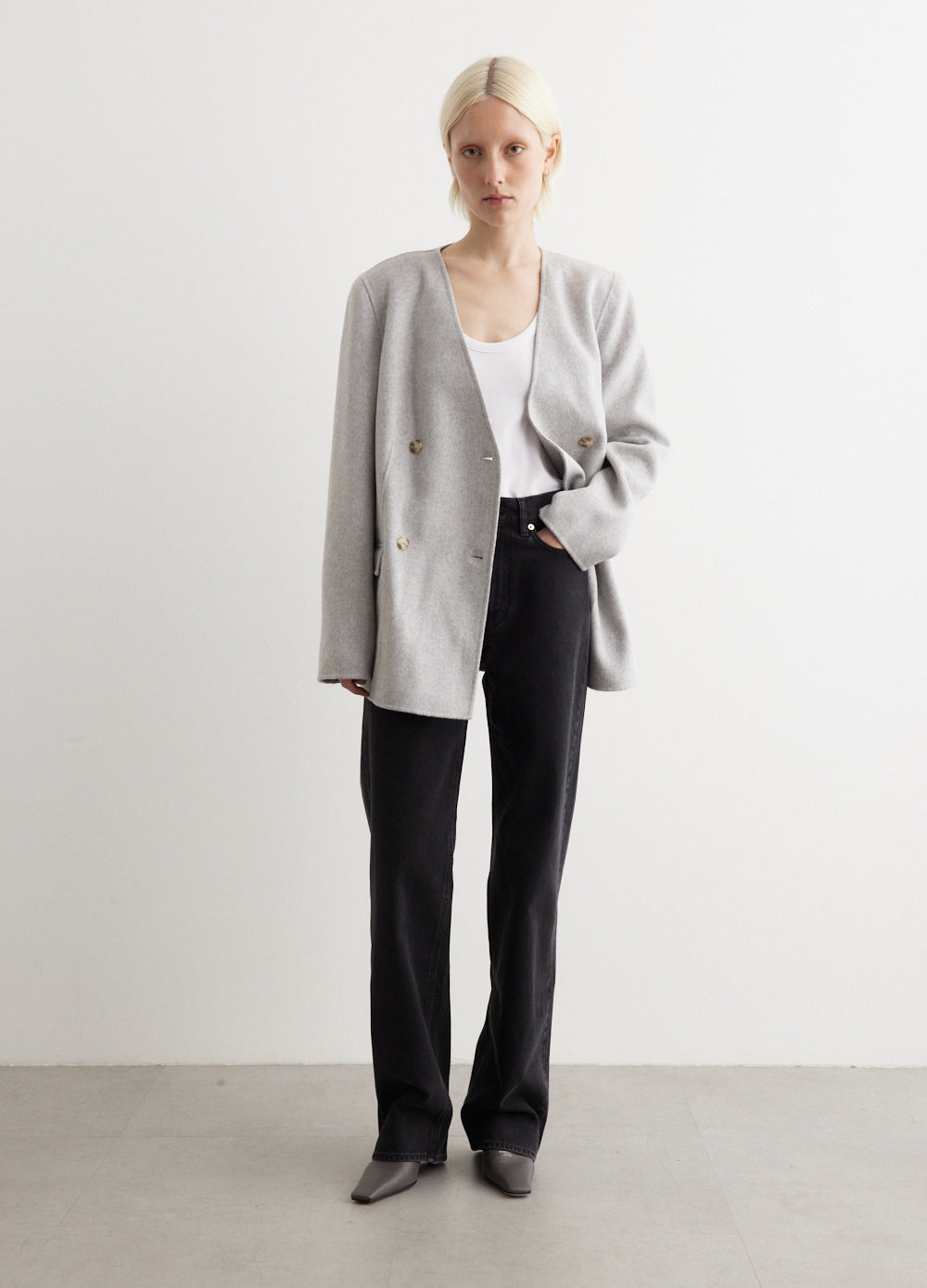 Wool Cashmere Blazer