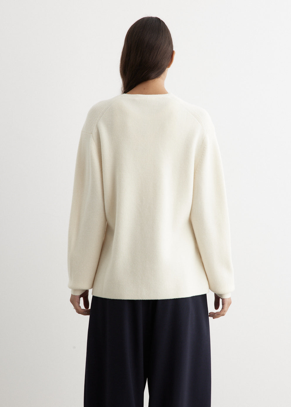 Fonissa V-Neck Rib Sweater