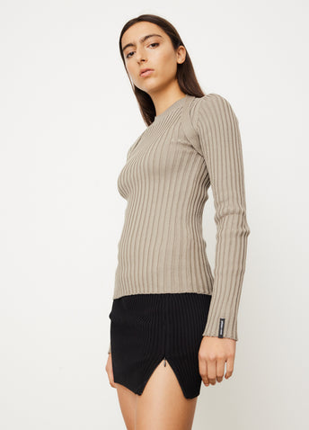 Denys Long Sleeve Knit Sweater